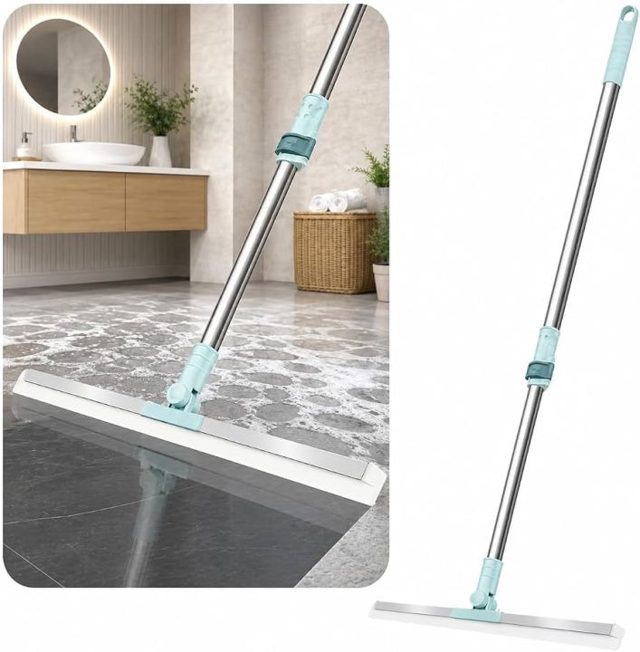 180-degree rotating head joint of the magic broom — reaches corners and under furniture