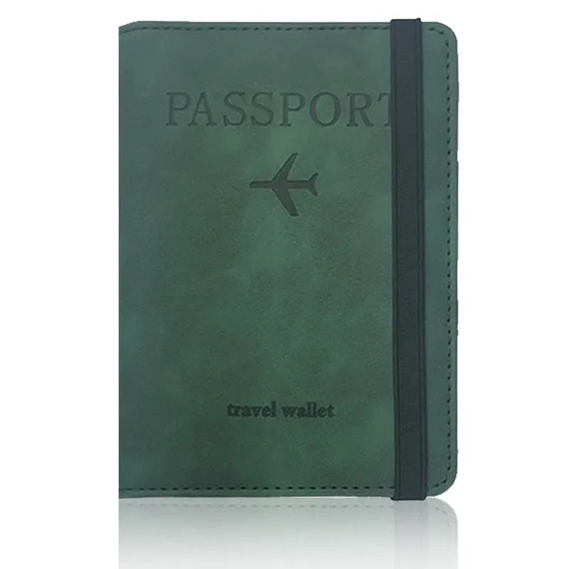 Passport wallet green color variant
