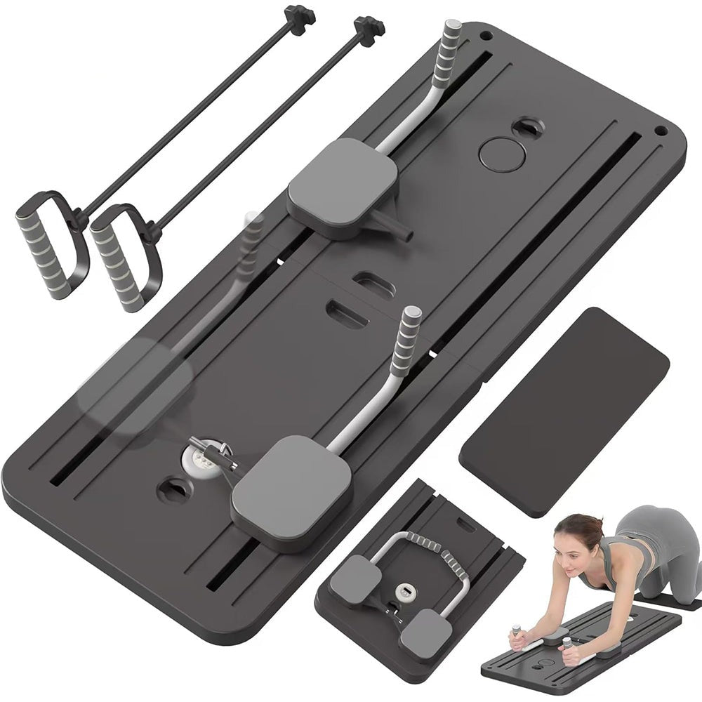 Foldable pilates reformer board pink