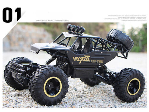 RC rock crawler with 2.4GHz remote controller